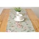 Elegant Rose Cotton Linen Table Runner Desk Cover Heat Insulation Bowl Pad Tableware Mat