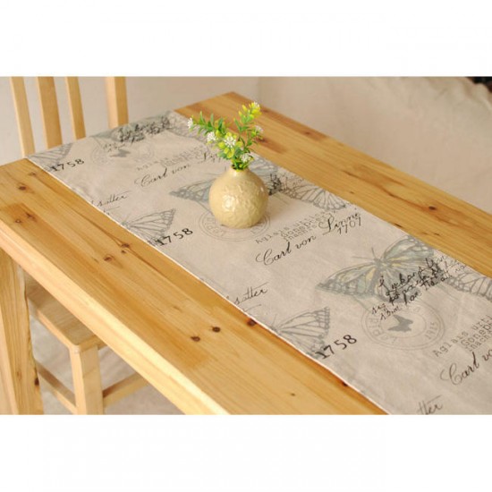 England Style Cotton Linen Tableware Mat Table Runner Tablecloth Desk Cover Heat Insulation Bowl Pad