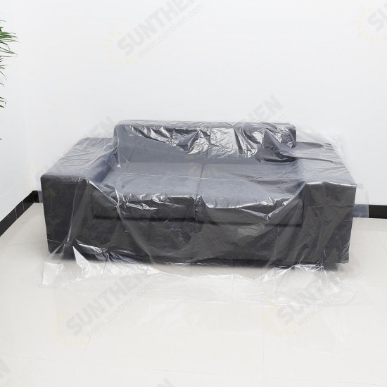 Furniture Protection Cover Plastic Storage Bag Lounge Couch Sofa Bed New Furniture Waterproof Cover