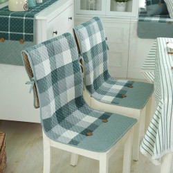 BX 100% Cotton Washed Breathable Dining Back Chair Covers Soft Anti-skid Storage Style Fixed BX 100% Cotton Washed Breathable Dining Back Chair Covers Soft Anti-skid Storage Style Fixed