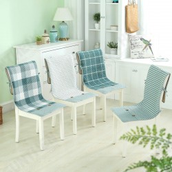 BX 100% Cotton Washed Breathable Dining Back Chair Covers Soft Anti-skid Storage Style Fixed BX 100% Cotton Washed Breathable Dining Back Chair Covers Soft Anti-skid Storage Style Fixed