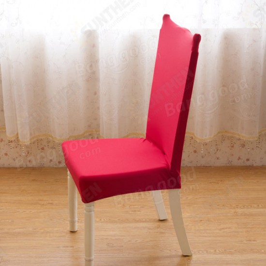 WX-916 Banquet Elastic Stretch Spandex Chair Seat Cover Party Dining Room Wedding Restaurant Decor