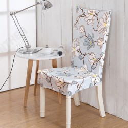 WX-918 ElegantFlower Elastic Stretch Chair Seat Cover Computer Dining Room Home Wedding Decor WX-918 ElegantFlower Elastic Stretch Chair Seat Cover Computer Dining Room Home Wedding Decor