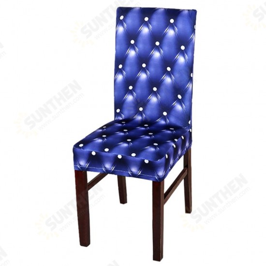 WX-990 Elegant Spandex Elastic Stretch Chair Seat Covers for Party Weddings Decor Dining Room