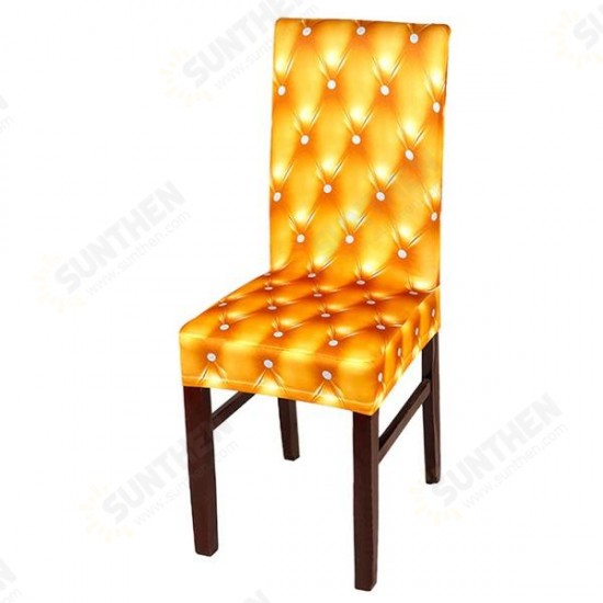 WX-990 Elegant Spandex Elastic Stretch Chair Seat Covers for Party Weddings Decor Dining Room