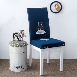 Elegant Flower Landscape Elastic Stretch Chair Covers Dining Room Home Wedding Elegant Flower Landscape Elastic Stretch Chair Covers Dining Room Home Wedding