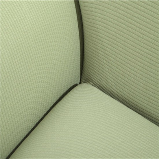 KC-PCP2 Jacquard Thickened Knit Sofa Covers Polyester Spandex Fabric Slipcovers Solid Color