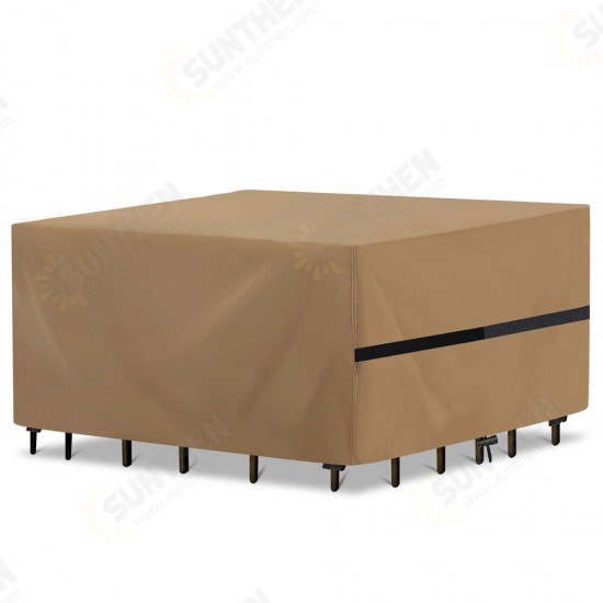 Outdoor Furniture Gover Cover 4-8 Seats Waterproof Outdoor Sofa Cover Outdoor Lawn Patio Furniture Covers