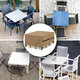 Outdoor Furniture Gover Cover 4-8 Seats Waterproof Outdoor Sofa Cover Outdoor Lawn Patio Furniture Covers