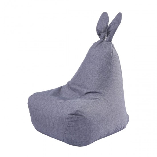 Rabbit Shape Bean Bag Chair Seat Sofa Cover For Adults Kids Without Filling Home Room