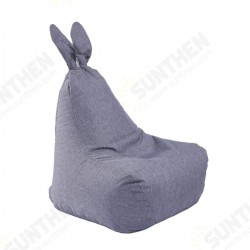 Rabbit Shape Bean Bag Chair Seat Sofa Cover For Adults Kids Without Filling Home Room Rabbit Shape Bean Bag Chair Seat Sofa Cover For Adults Kids Without Filling Home Room