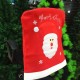 Santa Claus Christmas Chair Cover Event Party Christmas Snowman Dinner Chairs Cover Home Decor