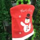 Santa Claus Christmas Chair Cover Event Party Christmas Snowman Dinner Chairs Cover Home Decor