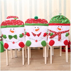 Skidding Christmas Snowman Chair Cover Skiing Style Event Party Christmas Decor Dinner Chairs Cover Skidding Christmas Snowman Chair Cover Skiing Style Event Party Christmas Decor Dinner Chairs Cover