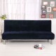 Soft Stretchy Silky Thicken Sofa Cover Elastic Full Cover Without Armrest Folding Sofa Bed Cover Sofa Cushion