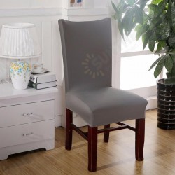 Solid Color Chair Covers Spandex Blue Elastic Chair Covers Pure Color Printing Chair Covers Solid Color Chair Covers Spandex Blue Elastic Chair Covers Pure Color Printing Chair Covers