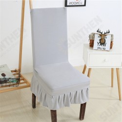 Universal Size Stretch Pleated Chair Covers Skirt Seat Covers for Wedding Banquet Party Hotel Decor Universal Size Stretch Pleated Chair Covers Skirt Seat Covers for Wedding Banquet Party Hotel Decor