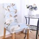 WX-PP3 Elegant Flower Elastic Stretch Chair Seat Cover Dining Room Home Wedding Decor