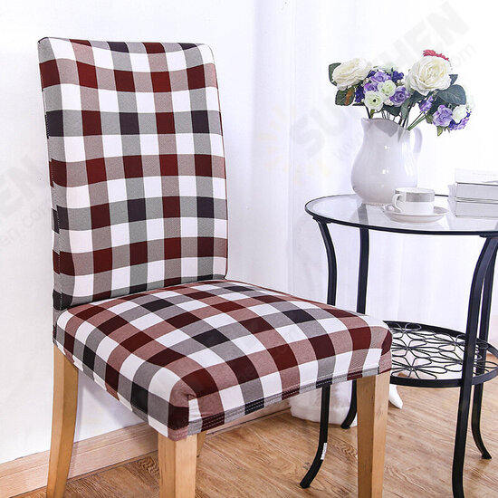 WX-PP3 Elegant Flower Elastic Stretch Chair Seat Cover Dining Room Home Wedding Decor