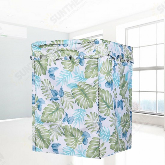 Waterproof Washing Machine Cover Home Polyester Roller Laundry Silver Coating Dustproof Case Cover