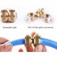 1/2 Inch 3.5cm Hose Adapter Brass Coupling Quick Fittings Coupler