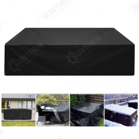 210D Outdoor Furniture Cover Table Chair Shelter Anti Dust Rain UV Waterproof