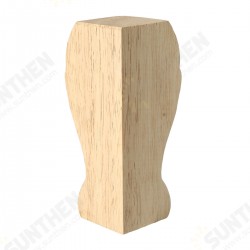 4Pcs 10/15cm European Solid Wood Carving Furniture Foot Legs Unpainted Cabinet Feets Wood Decal 4Pcs 10/15cm European Solid Wood Carving Furniture Foot Legs Unpainted Cabinet Feets Wood Decal