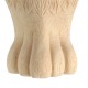 4Pcs 10/15cm European Solid Wood Carving Furniture Foot Legs Unpainted Cabinet Feets Wood Decal