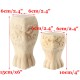 4Pcs 10/15cm European Solid Wood Carving Furniture Foot Legs Unpainted Cabinet Feets Wood Decal