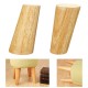 4Pcs/Set Solid Wooden Cone Angled Furniture Legs Kit Sofa Table Chair Stool Part Leg Support