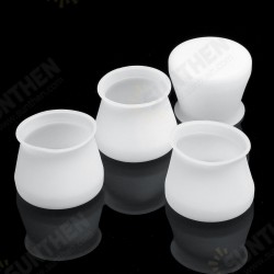 4pcs Silicone Non-slip Chair Table Leg Mat Cover Protector Chair Foot Protection 4pcs Silicone Non-slip Chair Table Leg Mat Cover Protector Chair Foot Protection