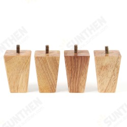 4pcs Square Inclined Wooden Furniture Feets Legs Set For Sofa Cabinets Table 4pcs Square Inclined Wooden Furniture Feets Legs Set For Sofa Cabinets Table