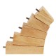4pcs Square Inclined Wooden Furniture Feets Legs Set For Sofa Cabinets Table