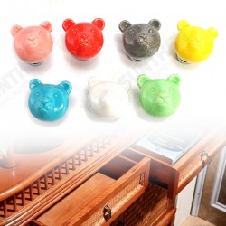 7Pcs Animal Ceramic Furniture Knobs Drawer Cabinet Cupboard Door Pull Handle Set 7Pcs Animal Ceramic Furniture Knobs Drawer Cabinet Cupboard Door Pull Handle Set