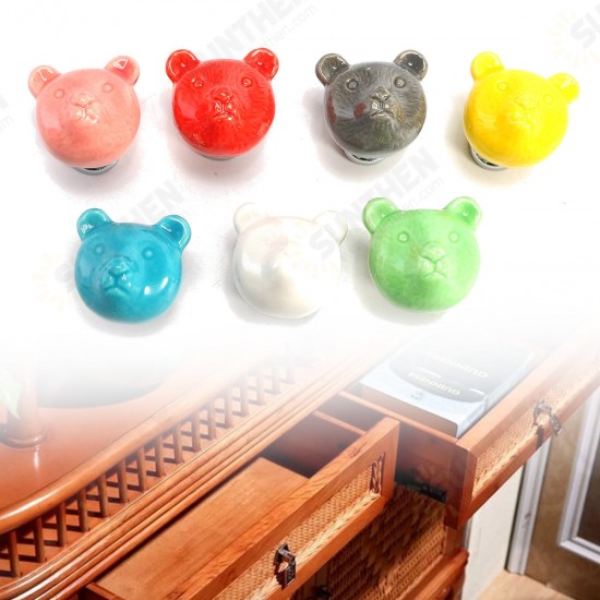7Pcs Animal Ceramic Furniture Knobs Drawer Cabinet Cupboard Door Pull Handle Set 7Pcs Animal Ceramic Furniture Knobs Drawer Cabinet Cupboard Door Pull Handle Set