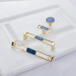 Blue Nordic Marble Shell Cabinet Handle Knobs Drawer and Wardrobe Door Pulls Blue Nordic Marble Shell Cabinet Handle Knobs Drawer and Wardrobe Door Pulls