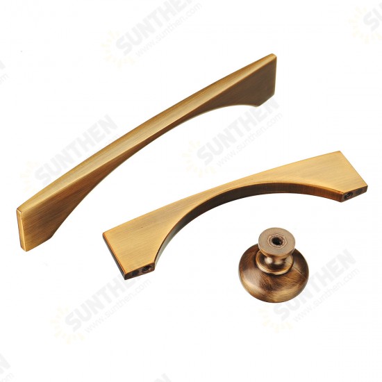 Bronze Zinc Alloy Cabinet Drawer Handle Cabinet Furniture Door Knobs