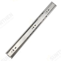 Cabinet Damping Slide Rail Three-section Rail Thickened Stainless Steel Slide Rail Guide Drawer Buffer Mute Slide Side Cabinet Damping Slide Rail Three-section Rail Thickened Stainless Steel Slide Rail Guide Drawer Buffer Mute Slide Side