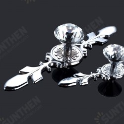 Chrome Zinc Alloy Cabinet Drawer Handle Cabinet Wardrobe Furniture Door Knobs Chrome Zinc Alloy Cabinet Drawer Handle Cabinet Wardrobe Furniture Door Knobs