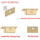 Desk Drawer Dead Bolt Lock For Drawers Box Cabinet Cupboards Panel with Two Keys Desk Drawer Dead Bolt Lock For Drawers Box Cabinet Cupboards Panel with Two Keys