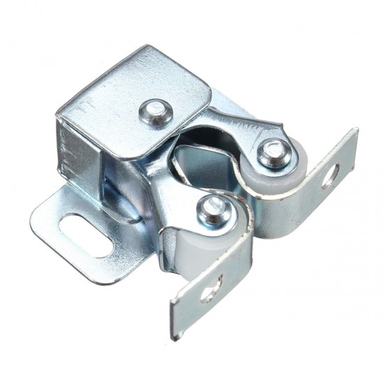 Double Roller Catch Cupboard Cabinet Door Furniture Latch Hardware with Spear Strikes