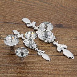 Glass Diamond Crystal Wardrobe Drawer Cabinet Pull Handle Knobs Glass Diamond Crystal Wardrobe Drawer Cabinet Pull Handle Knobs