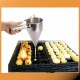 Imbuto conico Imbuto Utensili in acciaio inox Octopus Fish Balls Kitchen Tool