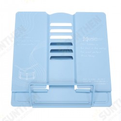 Metal Adjustable Music Book Pad Holder Stand Music Practice Portable Rack Bookends Metal Adjustable Music Book Pad Holder Stand Music Practice Portable Rack Bookends