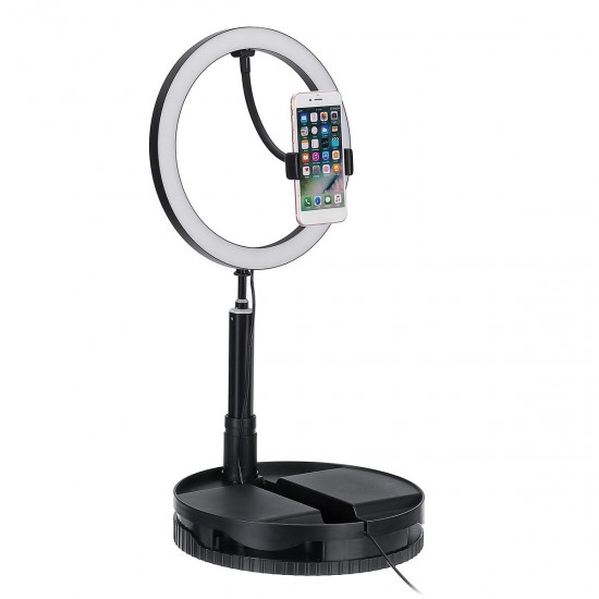 Portable 1.68M Adjustable LED Camera Fill Light Selfie Desktop Live Phone