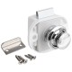 Push Button Catch Lock Drawer Cupboard Door Caravan Cabinet Latch Knob Home