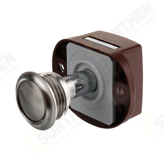 Push Button Catch Lock Drawer Cupboard Door Caravan Cabinet Latch Knob Home