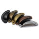 Retro Cupboard Cabinet Drawer Door Pull Handles Home Kitchen Furniture Half Moon Shell Handle