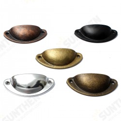 Retro Cupboard Cabinet Drawer Door Pull Handles Home Kitchen Furniture Half Moon Shell Handle Retro Cupboard Cabinet Drawer Door Pull Handles Home Kitchen Furniture Half Moon Shell Handle