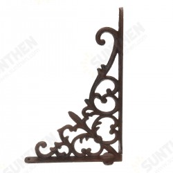 Retro Industrial Cast Iron Shelf Bracket Wall Mounted Shelf Supporter Garden Retro Industrial Cast Iron Shelf Bracket Wall Mounted Shelf Supporter Garden